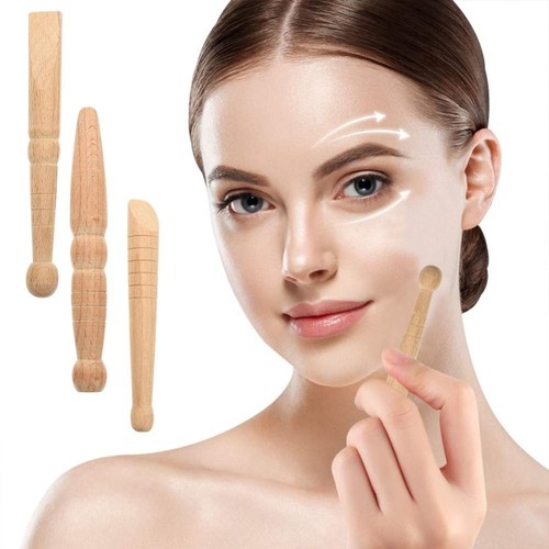 3pcs wooden acupressure - wooden,