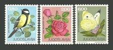 Yugoslavia stamps 1974 flora - 1974,