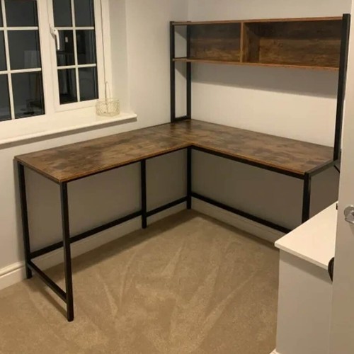 Large computer desk - desk, pc