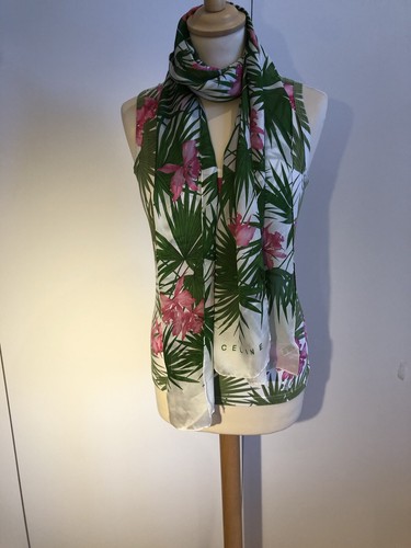 Vintage celine chiffon scarf - vintage,