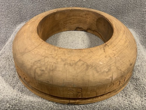 Antique wooden block - wooden,