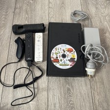 Nintendo wii delux black - u,