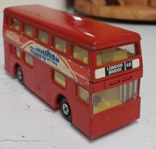 Vintage Matchbox Superkings The Londoner Daimler Fleetline Red Double Decker Bus