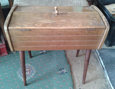 Vintage mid century wooden