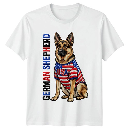 German shepherd shirt cute - german,