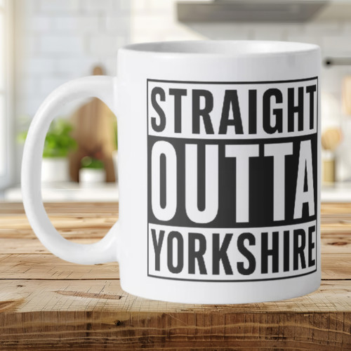 Straight outta yorkshire funny - outta,