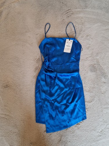 Zara royal blue bnwt satin - royal,