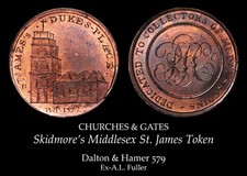 Skidmore's Middlesex St. James's Conder Token DH 579, ex-Fuller