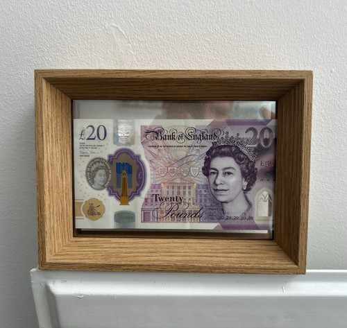 Framed bank england polymer - of,