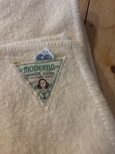 Small vintage pure wool cream - vintage,