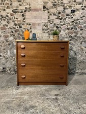 Stunning Mid-Century Teak Tallboy/Kommode/Chest of Drawers - Danish-Vintage-MCM