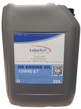 LUBETECH HD 15W40 ENGINE OIL ACEA E7 20L VOLVO VD3 PENTA MARINE DIESEL