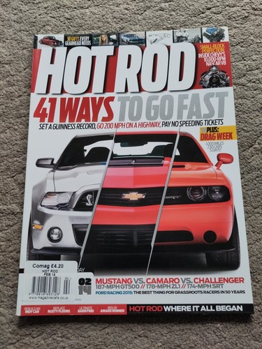 Hot rod magazine february 2014 - hot,