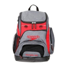 Speedo Teamster 35L Swimming Triathlon Bag Backpack RRP £65 Red/Grey