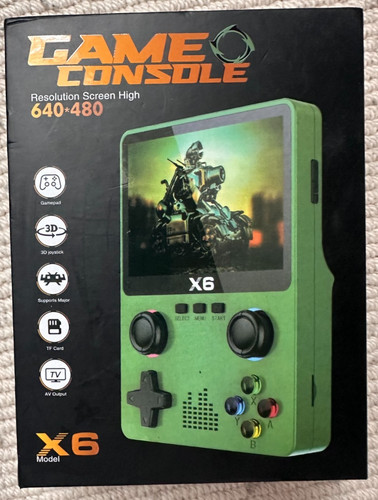 Handheld retro video - x6,