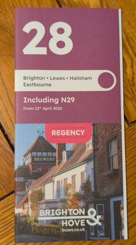 Brighton hove buses route - &,