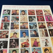 Elvis Limited Stamp Sheets