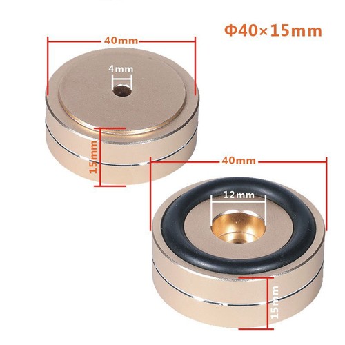4pcs hifi gold silver black - 4pcs,