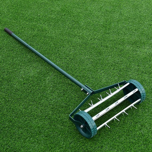 Rolling garden lawn aerator - garden,