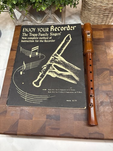 Vtg hohner educator wood - hohner,