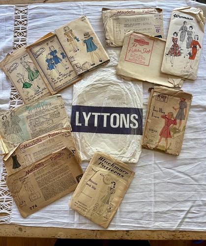 Vintage 1940s sewing pattern - 1940s,