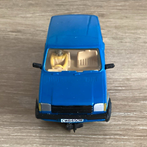Scalextric austin metro blue - scalextric,
