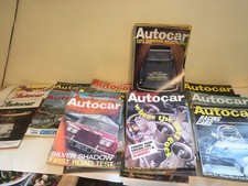Autocar Various Magazine