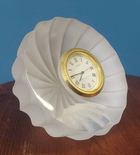 Dartington Crystal Clock Paperweight
