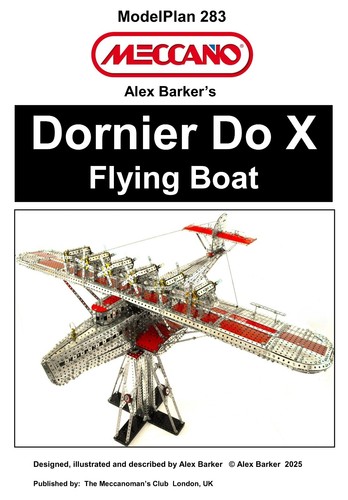 Meccano modelplan dornier - meccano, do