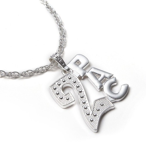 2pac tupac bling necklace hip - tupac,