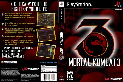 Mortal kombat ps1 art work - ,