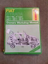 Orginal Fiat Strada Haynes Manual 1979-1988