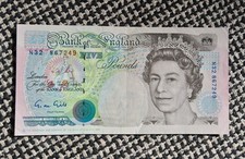 Bank england note - note, –