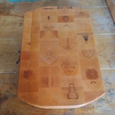 End Grain Beech Chopping Board Butcher Block 295*455*57 Imp. 11 5/8*17 7/8*2 1/4