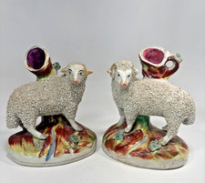 Antique Pair Staffordshire