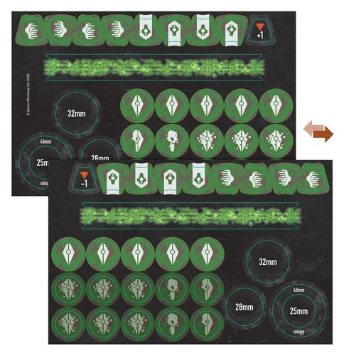 Necron canoptek circle token - circle,