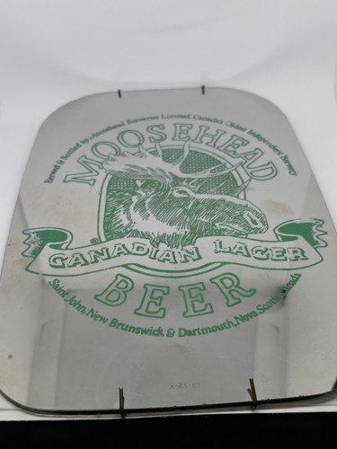 Moosehead beer mirror sign - moosehead,