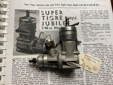VINTAGE SUPERTIGER SATURN MICROMECHANICAL G20/15 R/C 1960!! RARE NIB