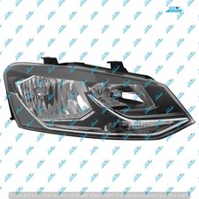 VW POLO 6C 2014-2017 RIGHT DRIVER SIDE HEADLIGHT HEADLAMP 6C2941006