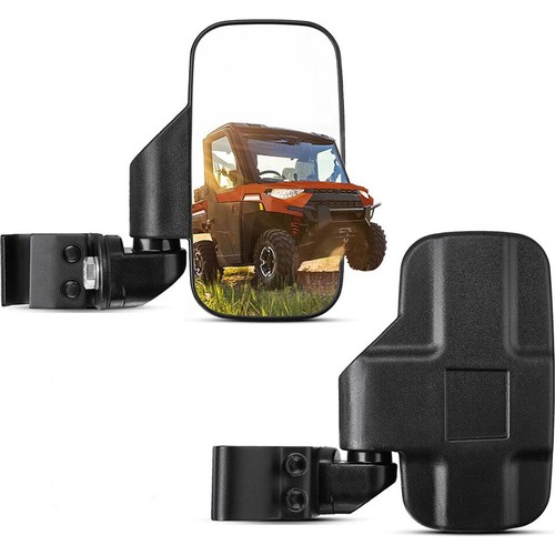 Utv rear view side mirrors - view, set