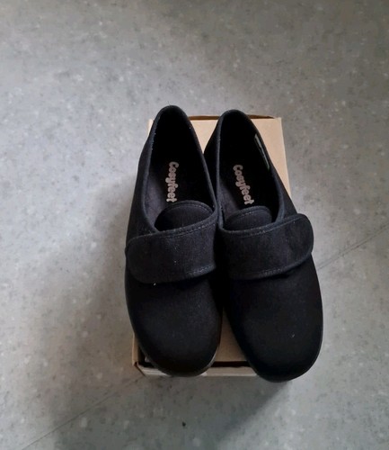 Cosyfeet black slippers size - cosyfeet,
