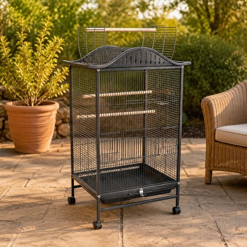 Large parrot aviary enclosure - aviary,