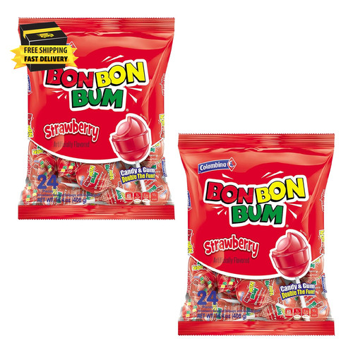 Bon bum lollipops bubble - bon,