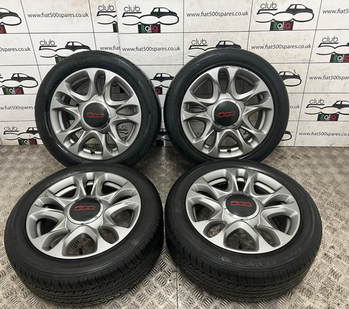 Fiat 500 alloy - fiat, wheels