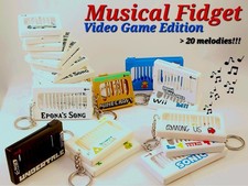 Musical Fidget Keychain –