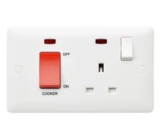 MK 45A DP Cooker Switch + 13A