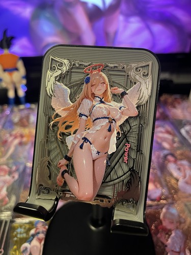 Power girls party metal - power, card