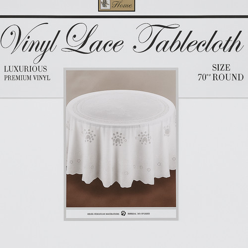 Elegant vinyl crochet lace - crochet,