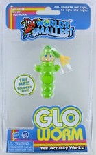 World's Smallest GLOWORM Toy