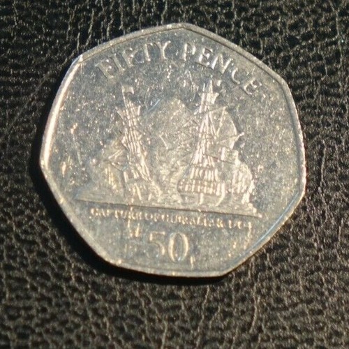 Gibraltar pence coin 2008 - gibraltar, coin,